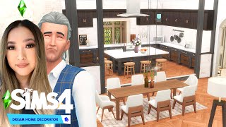 FULL FLOOR MAKEOVER For The Villareal Family: Sims 4 Dream Home Decorator Lets Play Ep 5