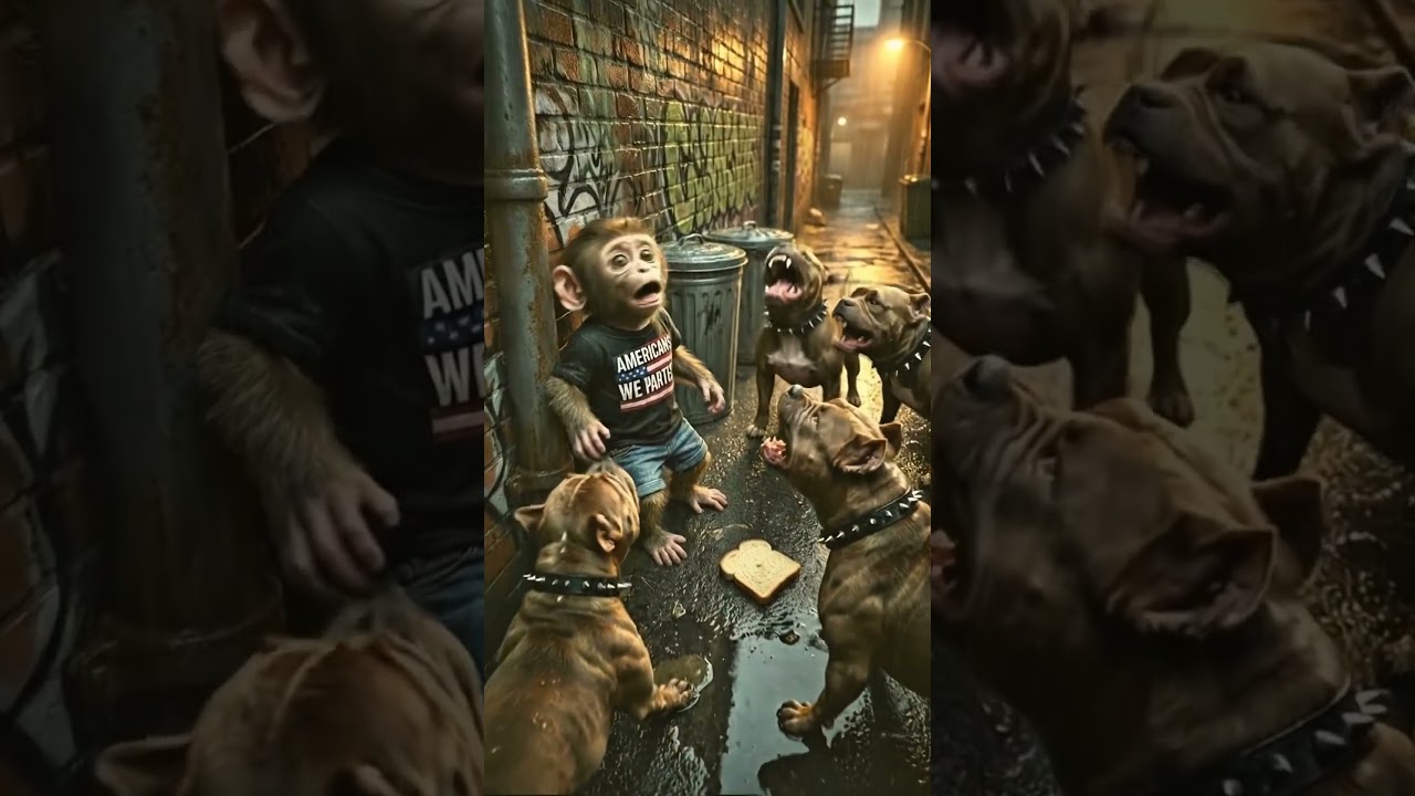 Homeless Monkey Baby Survives Dangerous NYC Alley 