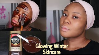 WINTER HOMEMADE FACE AND BODY MASK | Dry Skin, Dull Skin, Anti-Aging, Instant Glowing Skin