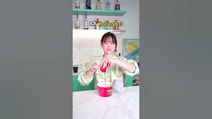 Spice Levels: Rest of the world VS Koreans