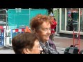 Grafton Street, Dublin. Irish dancer