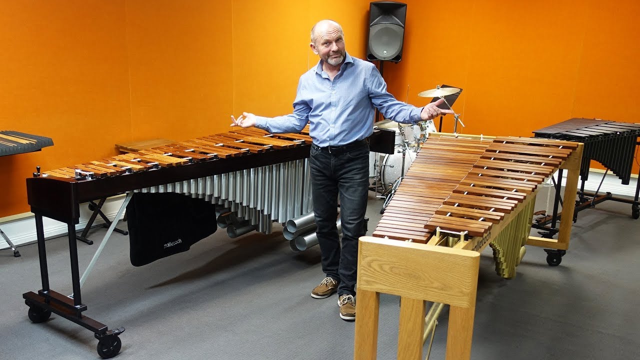He has TWO 5 octave marimbas! YouTube