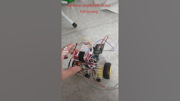 balancing robot ( xe 2 bánh cân bằng) esp8266+ l298+ arduino uno