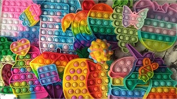 HUGE POP IT FIDGET HAUL!!! ASMR!!!! SUPER SATISFYING!!! MUST WATCH!!!