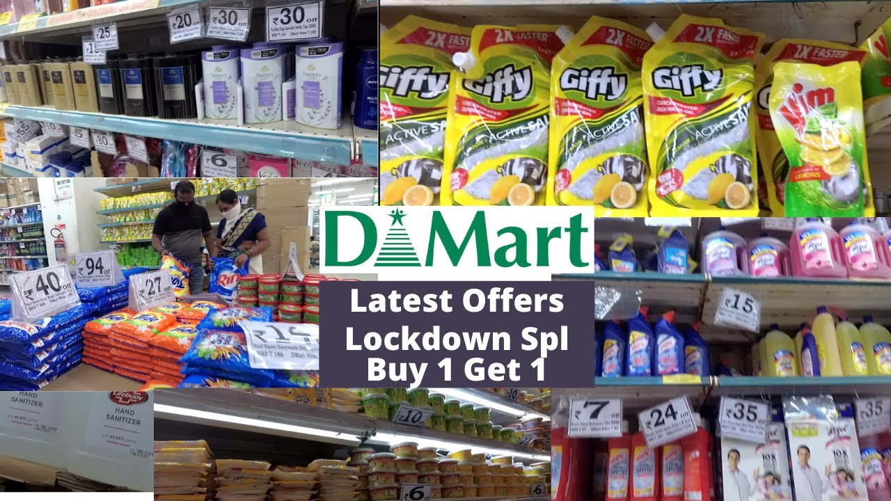 DMART Best Offers Lockdown Spl ||BUy 1 Get 1 || Latest Video || Must ...