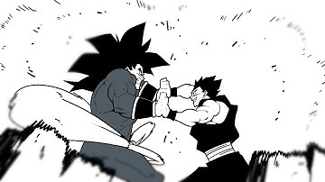 GOHAN BEAST vs BROLY SSJ (Extended) || Dragonball Super || Fan Animation