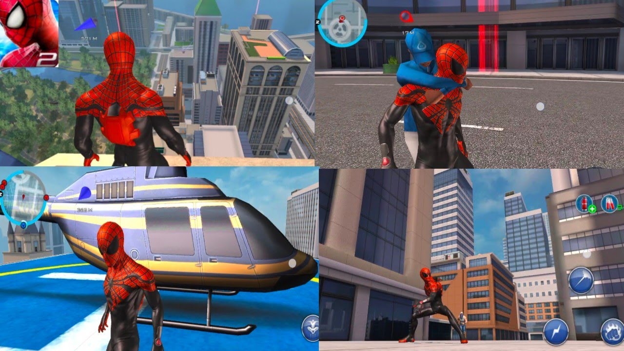 The Amazing SpiderMan 2 red black SpiderMan new video Android