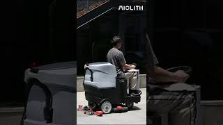 Aiolith Ride On Floor Scrubberthe Best Choice For Large Hard Surface Cleaning