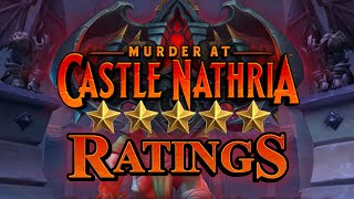 Murder at Castle Nathria ⭐ Card Ratings w/ Trump!  | Hearthstone