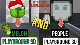 Melon Playground 3D And People Playground 3D! Is This Better Then Melon Playground? screenshot 2
