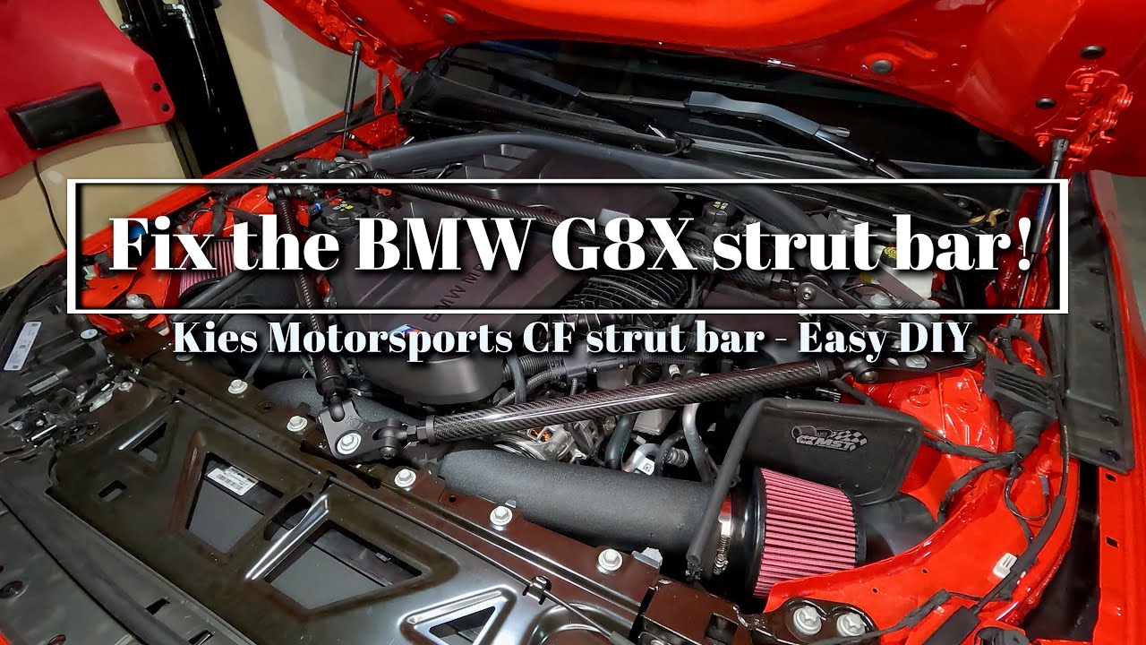 The BMW M2, M3 and M4 strut bar isn't good let's fix it! YouTube