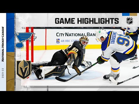 Blues @ Golden Knights 10/20/21 | NHL Highlights