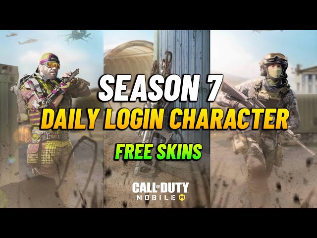 Call of Duty: Mobile - S7 Monthly Login Rewards