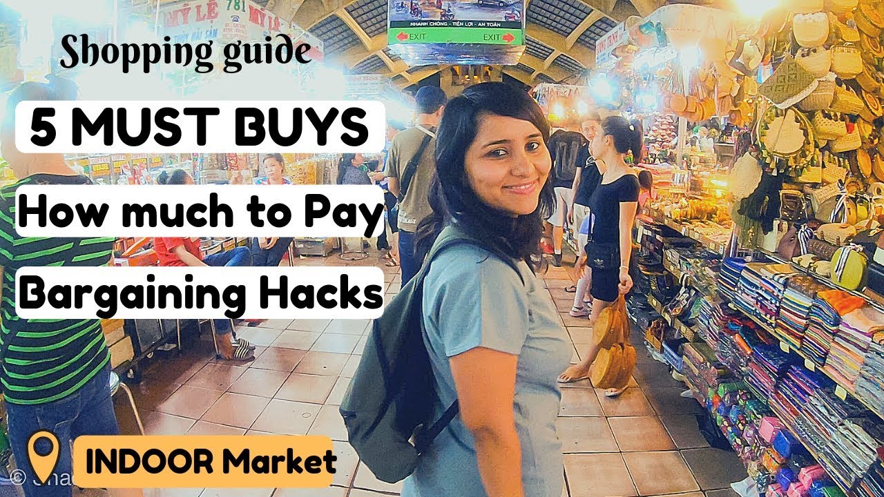PART I BEN THANH Market Ho Chi Minh City - Cheap Shopping in VIETNAM's Largest market  2019