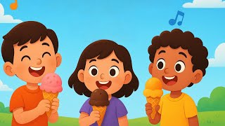 Ice Cream Wala आइस क्रीम वाला, Kids Rhyme in Hindi by Twinkle tots kids tv