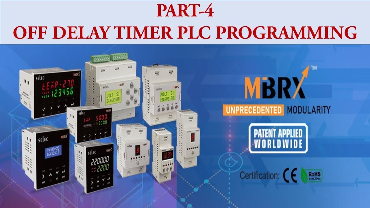 Off Delay Timer PLC Programming Example YouTube