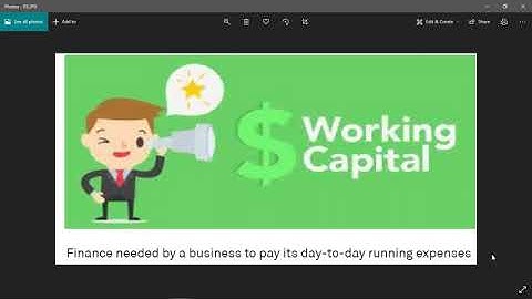 5 Financial information and decisions 5.1 Business finance needs and sources