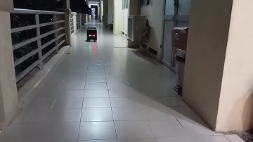 Navigation of a 2-wheel mobile robot with differential steering in a static experimental environment