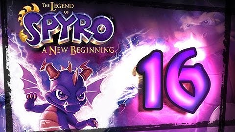 The Legend of Spyro:  A New Beginning Walkthrough Part 16 (PS2, Gamecube, XBOX) Boss: Electric King