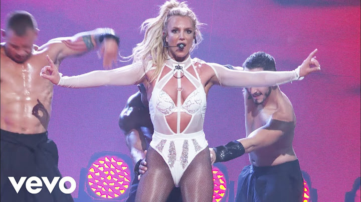 Oops!... I Did It Again Live version - Live performance video thumbnail