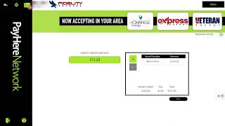 1. Processing a money order