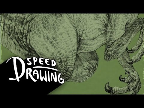 Speed Drawing: Jurassic World