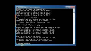Famous Network Troubleshooting using PING TRACERT IPCONFIG NSLOOKUP COMMANDS Profile