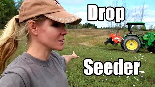 Wayback Wednesday: Fixing the Landpride Drop Seeder and Checking Seeded Fields