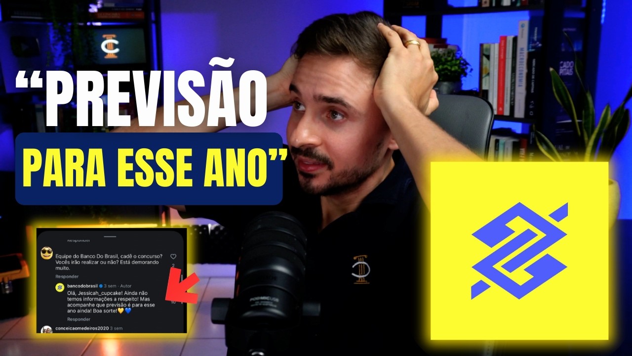 DIRETO DO INSTAGRAM DO BANCO - Comentário revelador, será que vem novo concurso do BB em 2026?