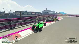 GTA 5 Open wheel races crashes