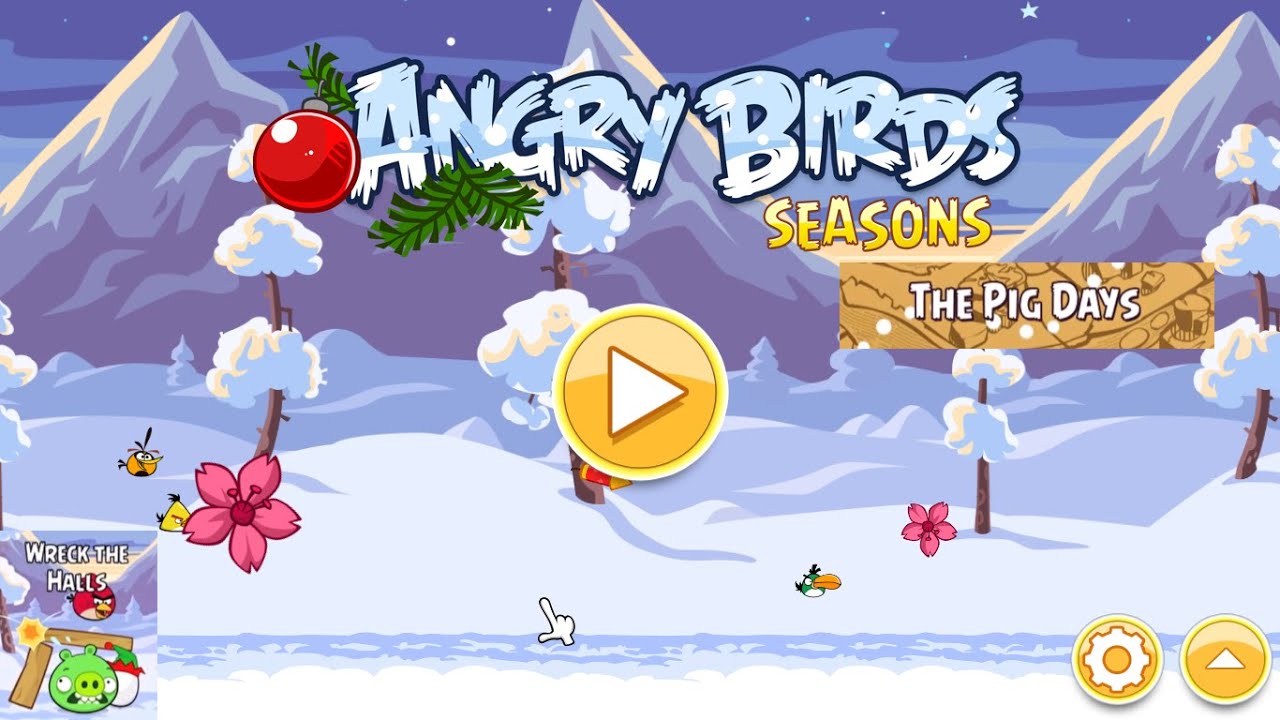 Angry Birds Seasons - WRECK THE WALLS (PARTE - 01) - 2012