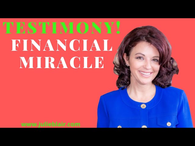 TESTIMONY Financial Miracle