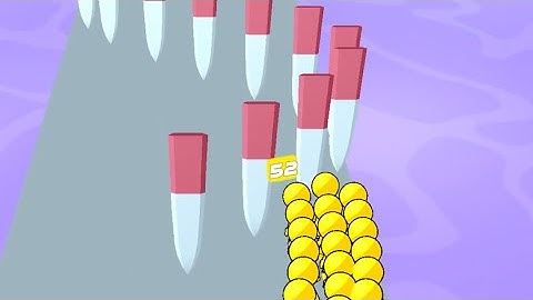 Runner Pusher - All Levels Gameplay Android, iOS