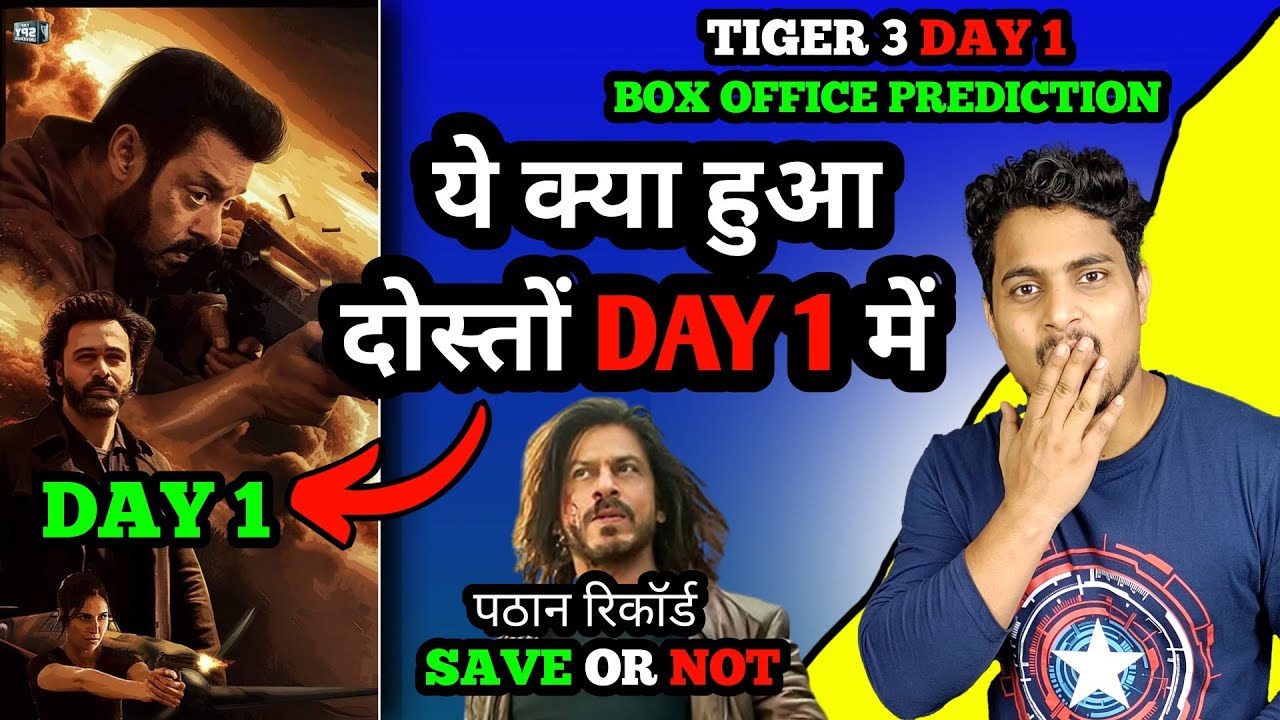 Tiger 3 Day 1 Box Office Prediction | Tiger 3 Day 1 Box Office Collection 
