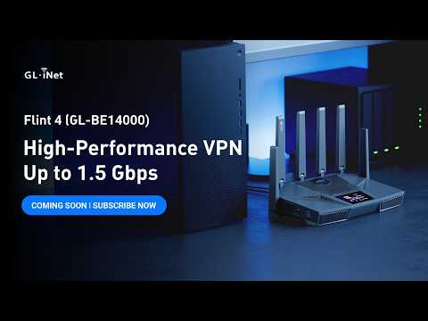 Flint 4: Up to 1.5 Gbps VPN Performance with WireGuard & OpenVPN-DCO