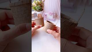 Diy Paper Basket #Shorts #Art #Diy #Youtubeshorts