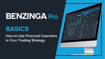 Learn How to Use the Benzinga Pro Calendar Tool