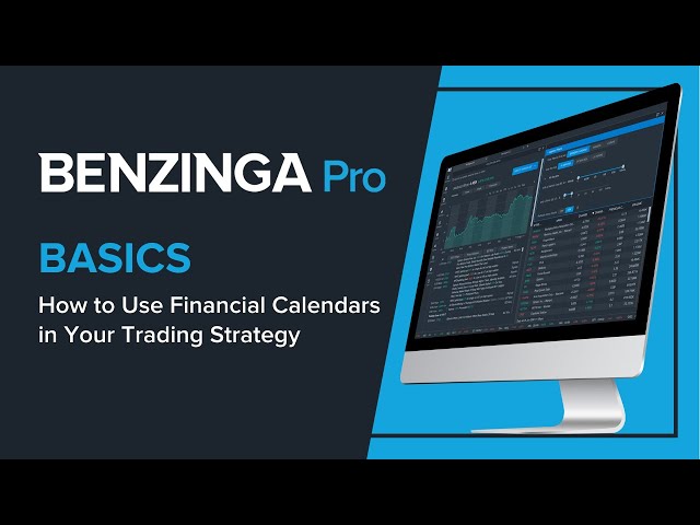 Learn How to Use the Benzinga Pro Calendar Tool - YouTube