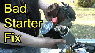 Match Highlights Starter Replacement - 1.9L Ford Escort & Mercury Tracer - Full Step-by-Step Instructions