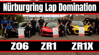 Corvette Zr1x Zr1 And Z06 Nrburgring Lap Domination