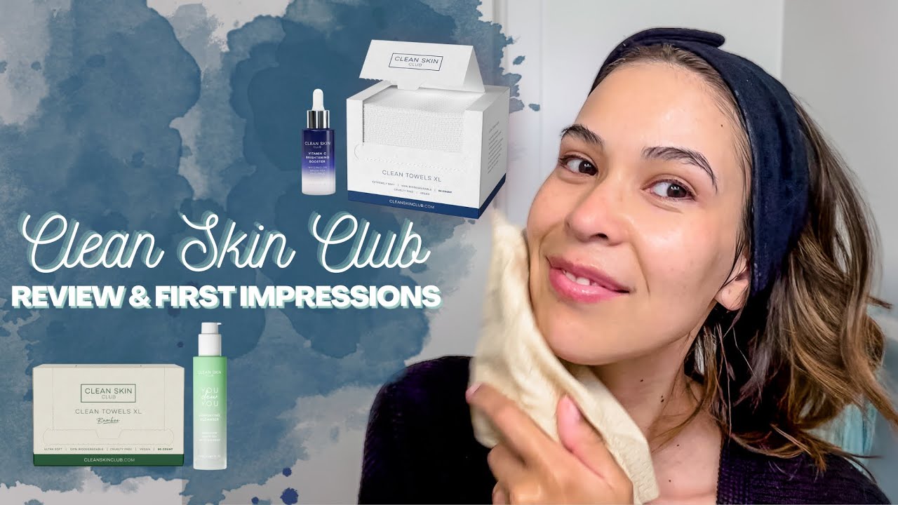 Review & First Impressions on Clean Skin Club—you will love the face  towels! 🤍 