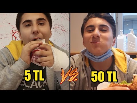5 TL vs. 50 TL Öğle Yemeği - Emirhan Kuri