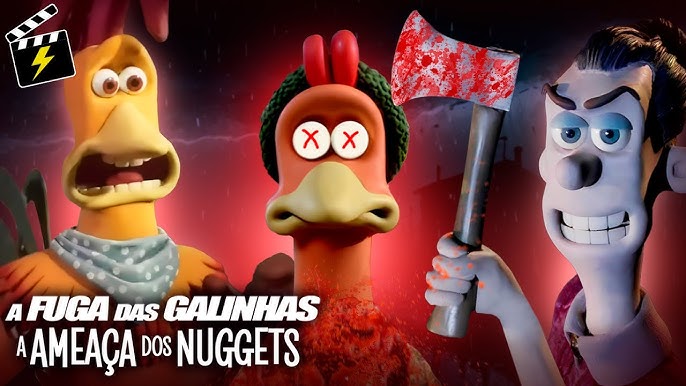 Filme: A fuga das galinhas 🐔❤️ #galinha