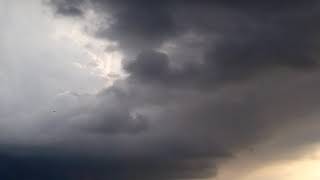 rainy clouds moving view from Chamundi hill🌧️🌧️..........#chamundihills #mysuru #rain