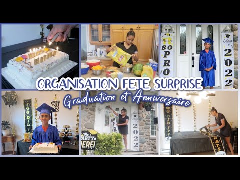 ?ORGANISATION EXPRESS D’UNE FÊTE SUPRISE : ANNIVERSAIRE & GRADUATION