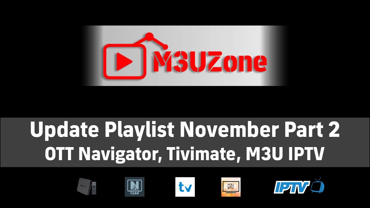 Update playlist OTT Navigatror November Part 2