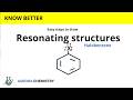 How to draw RESONATING structures of  HALOBENZENE?