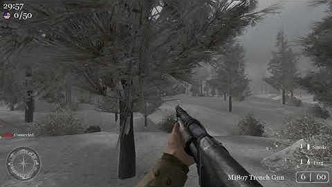 Call of duty 2|Custom Multiplayer Map Showcase|Kautenbach