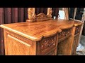 Amazing Woodworking Design Ideas & Peak Woodworking Skills // Building Vanity Table From Hardwood