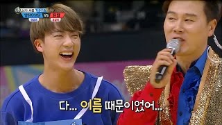 【TVPP】BTS,TEEN TOP-Korean wrestling Semifinal, 방탄소년단,틴탑-남자 씨름 준결승 @2016 Idol Star Championships